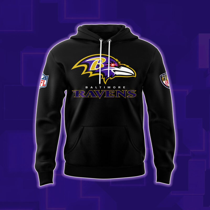 Baltimore Ravens 2024 Poe's Nest Hoodie - Image 2