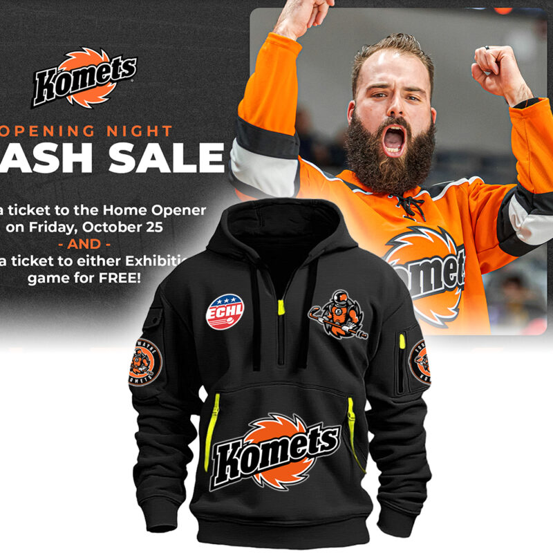 2024 Fort Wayne Komets New Hoodie (Full colors)
