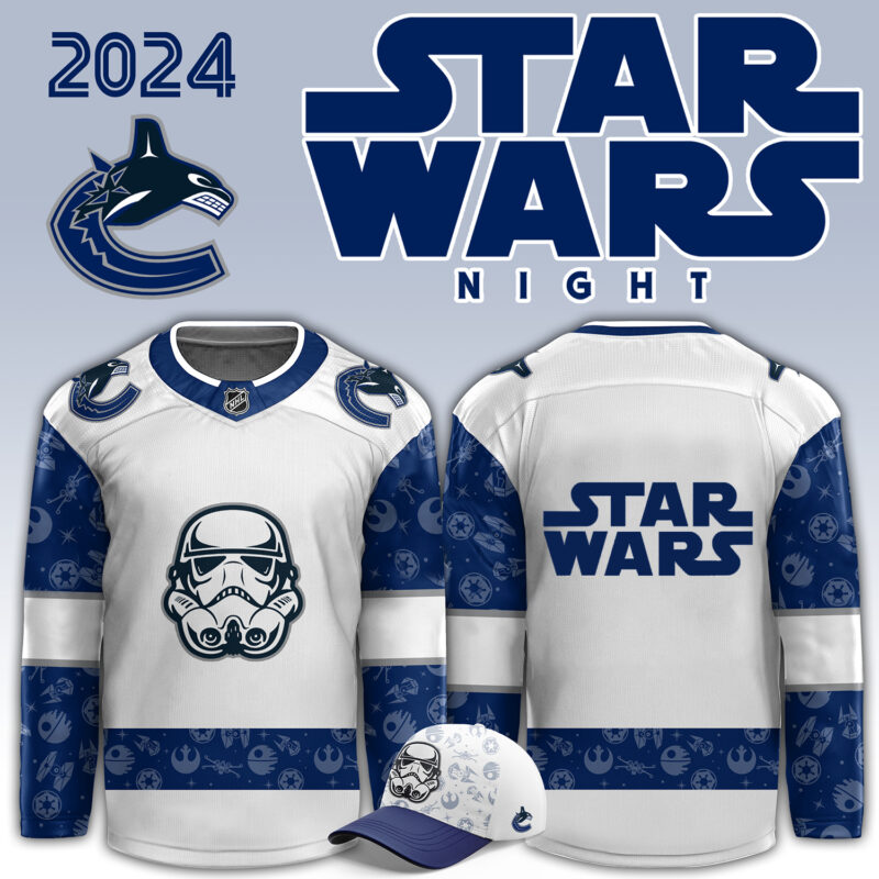 Vancouver Canucks x Star Wars Night Jersey