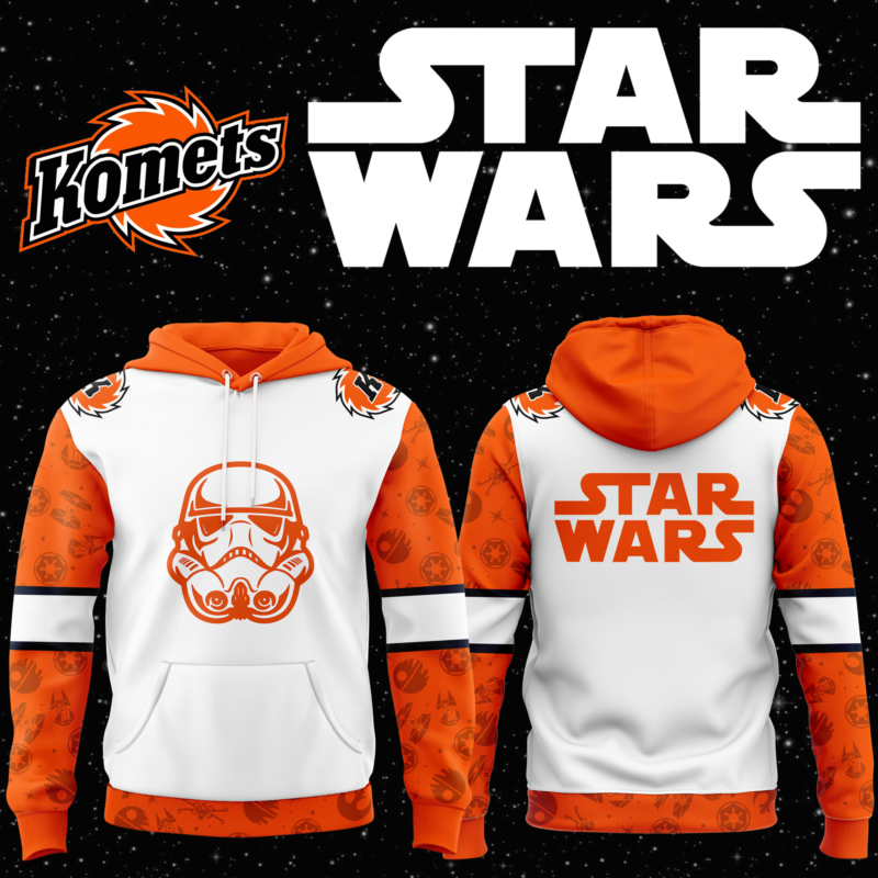 2024 Fort Wayne Komets x Star Wars Night Personalized Hoodie
