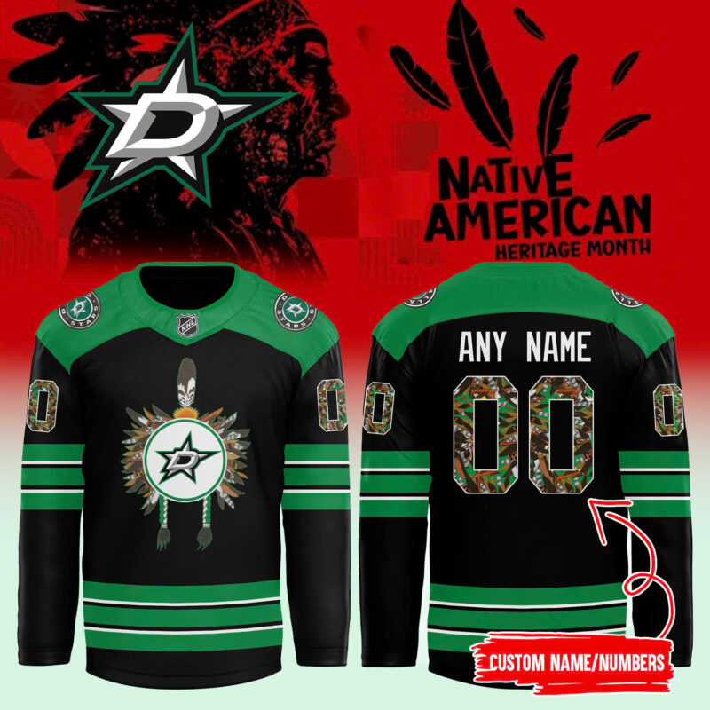 Dallas Stars x 2024 NHL Native American Heritage Month Premium Limited Jersey