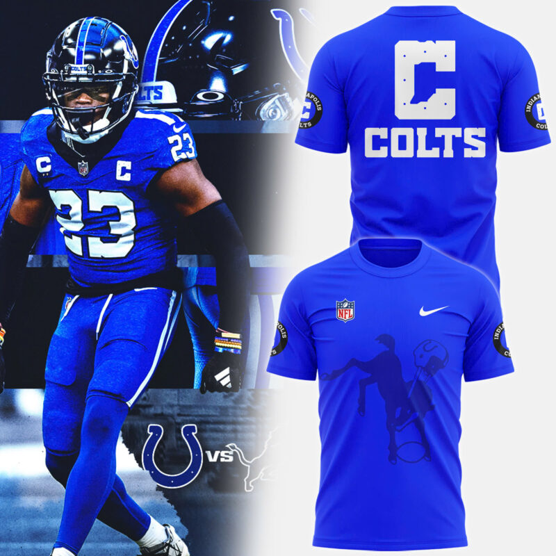 Men’s Indianapolis Colts Blue Nike Tee