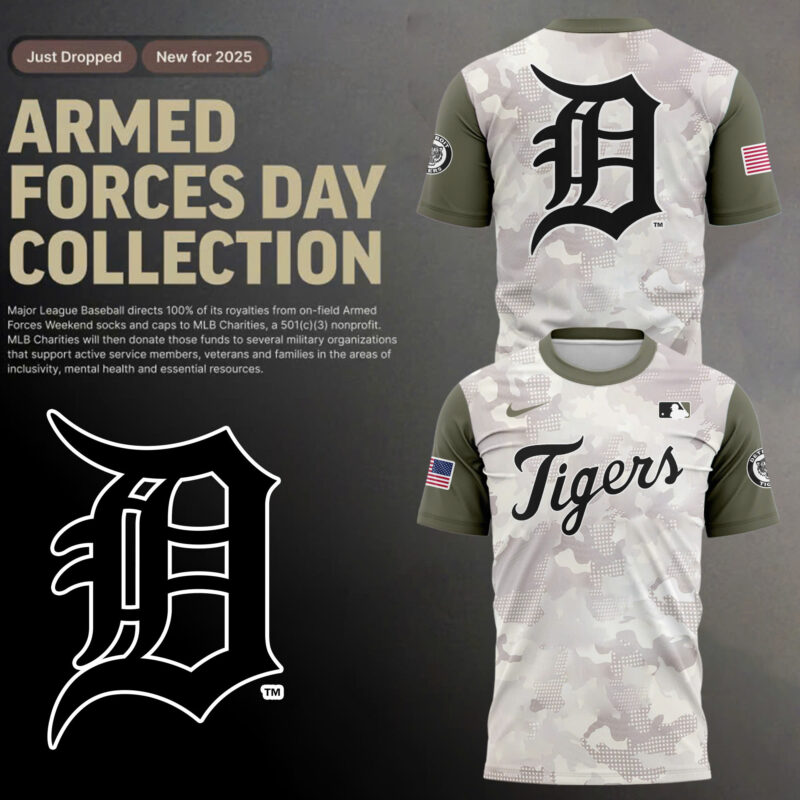 Special New Beige/Olive 2025 Armed Forces Day DT Tshirt