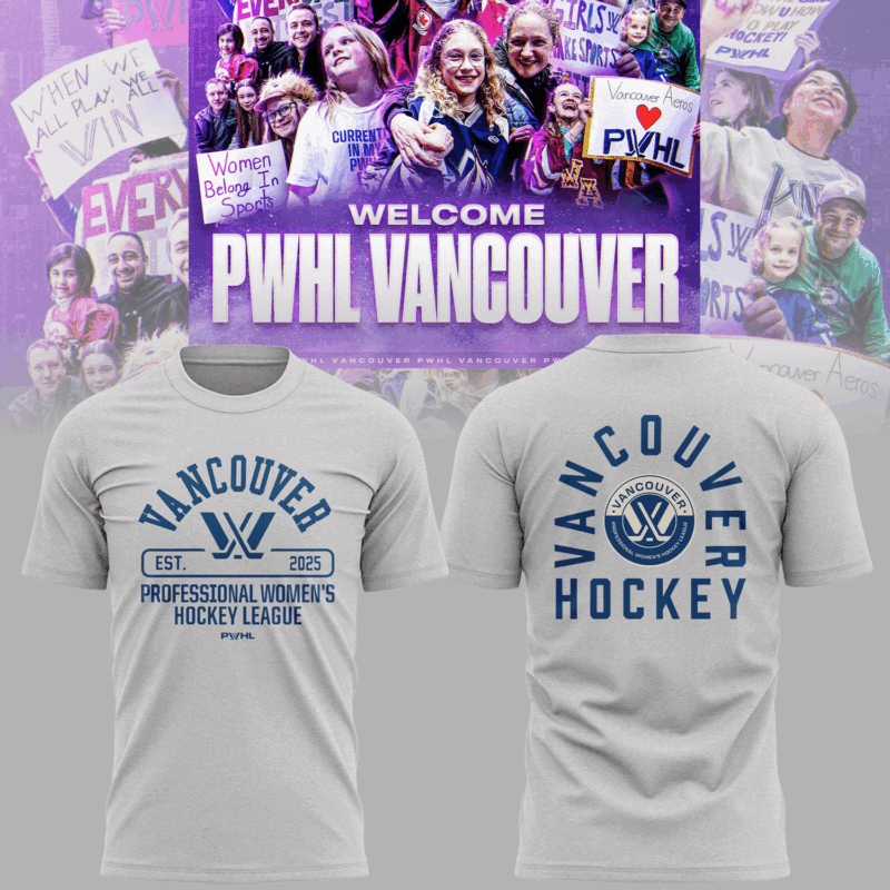 PWHL Vancouver Limited edition  2025   T shirt