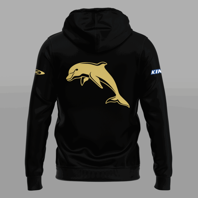 Dolphins (NRL)  Limited edition 2025  Hoodie - Image 3