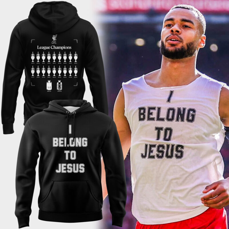 Limited Edition Cody Gakpo “I Belong To Jesus” Black Hoodie