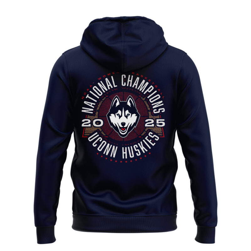 NCAA Women's Basketball National Champions UConn Women’s Basketball Hoodie - Image 3
