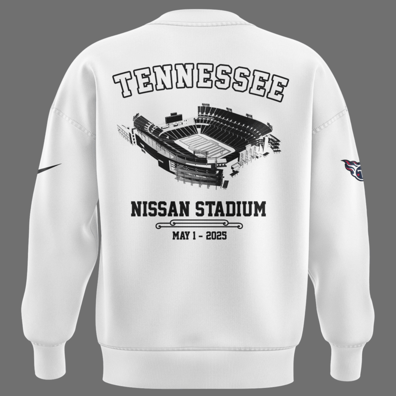 Limited Edition M72 World Tour x Tennessee Titans White Sweat 2025 - Image 3