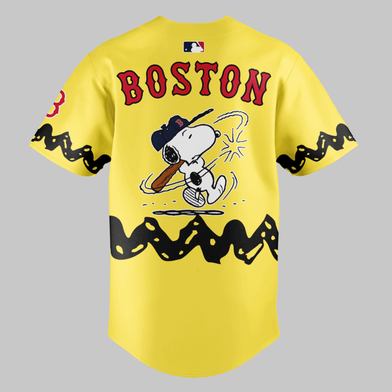 Limited edition Boston Red Sox x Peanuts Night Jersey - Image 2