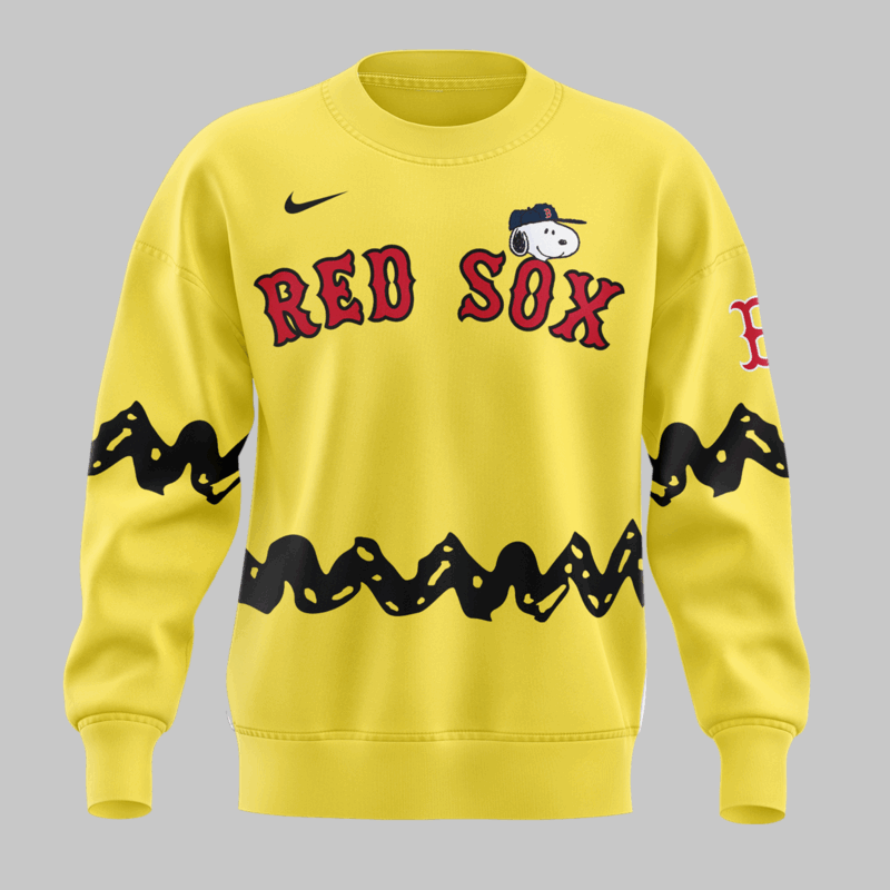 Limited edition Boston Red Sox x Peanuts Night Sweatshirt - Image 2