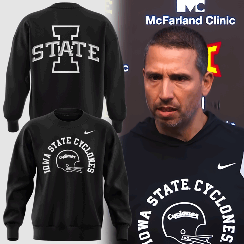 Iowa State Cyclones  Limited edition 2025 SWEATSHIRT