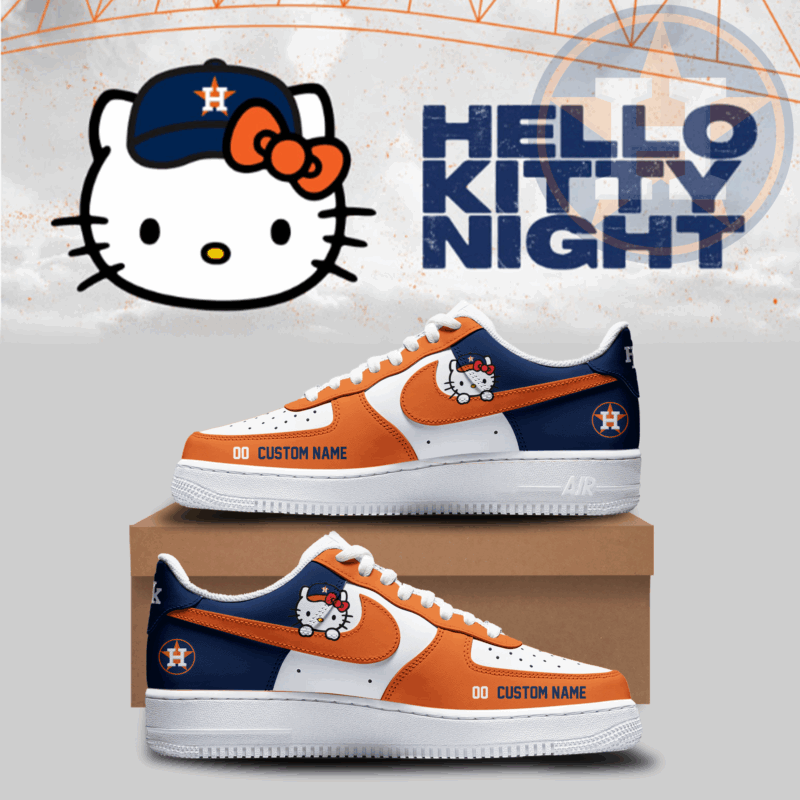 Hello Kitty® Night - Houston Astros 2025 shoe 2