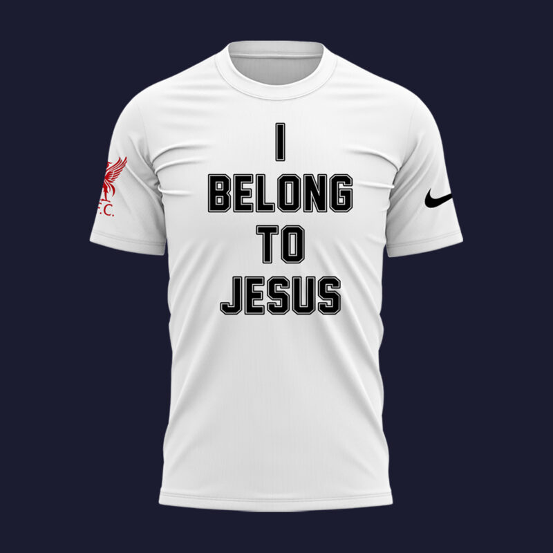 LFC EPL Champions 24/25 ?I Belong To Jesus? Adults tshirt I - Image 2