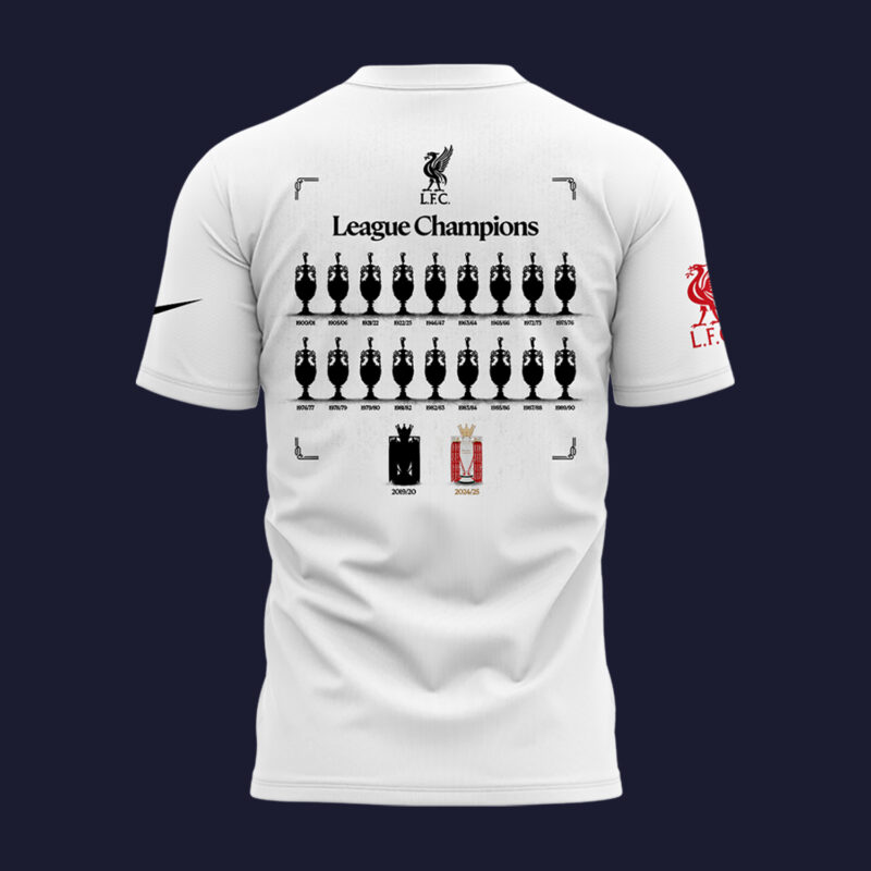 LFC EPL Champions 24/25 “I Belong To Jesus” Adults Tshirt - Image 3