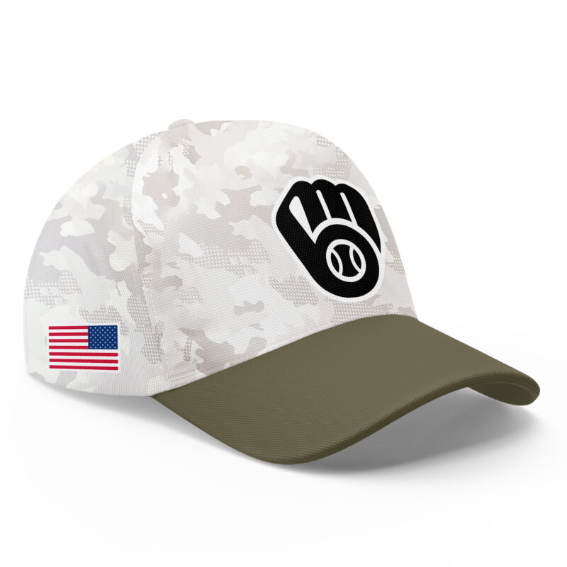 Special 2025 Armed Forces Day Milwaukee Brewers Hoodie - Image 4