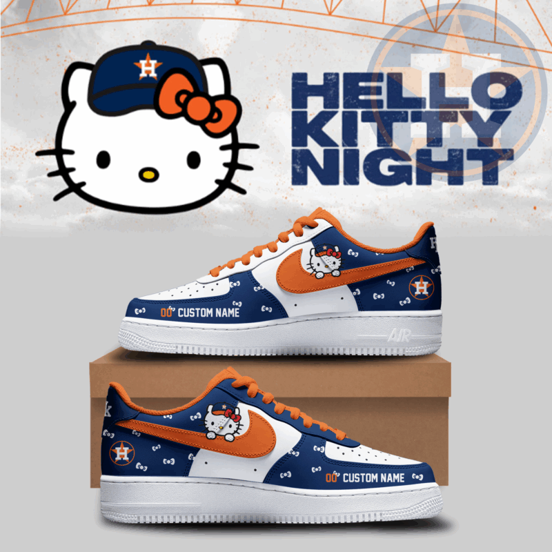 Hello Kitty® Night - Houston Astros 2025 shoe
