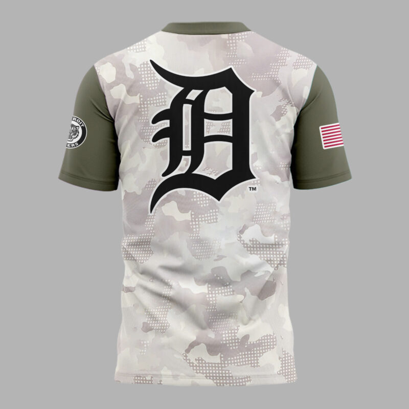 Special New Beige/Olive 2025 Armed Forces Day DT Tshirt - Image 3