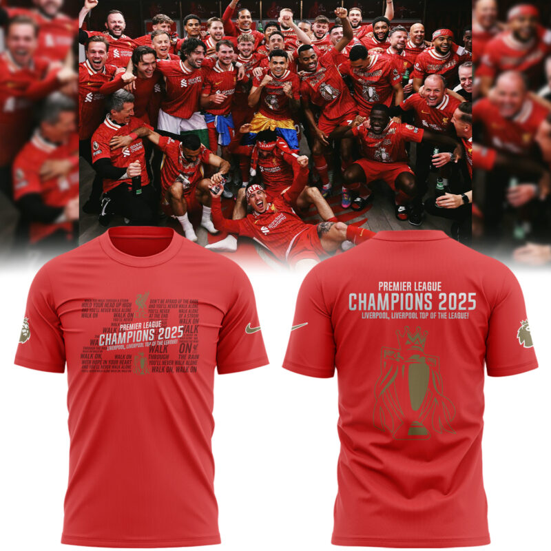 Special Edition LFC EPL Champions 24/25 Tshirt