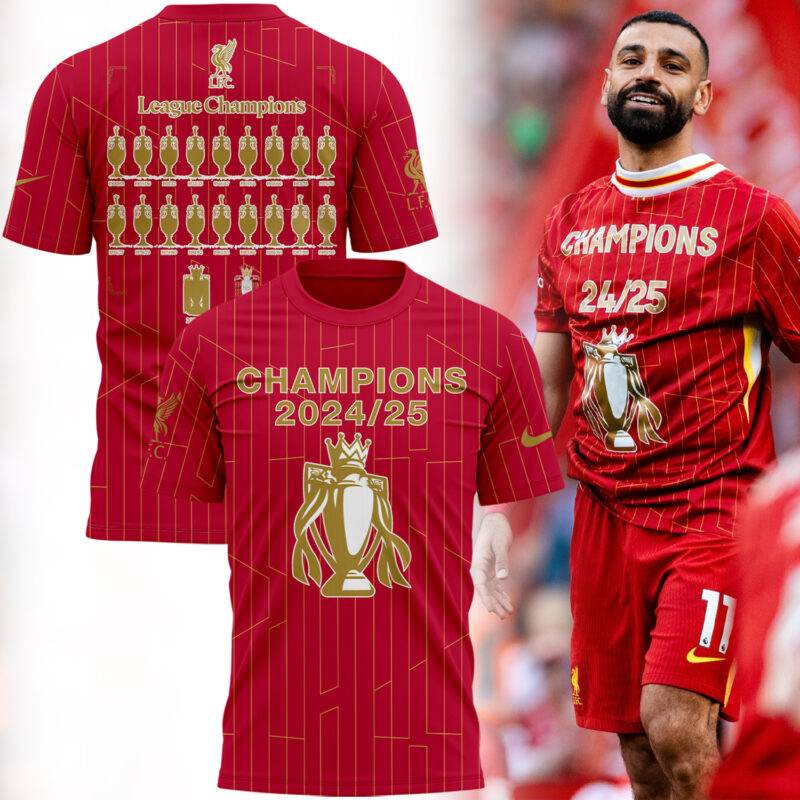 LFC EPL Champions 24/25 Tshirt