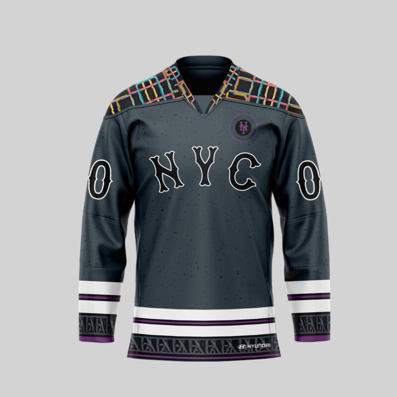 Limited Edition New York Mets Clay Holmes Hockey Jersey 2025 - Image 2