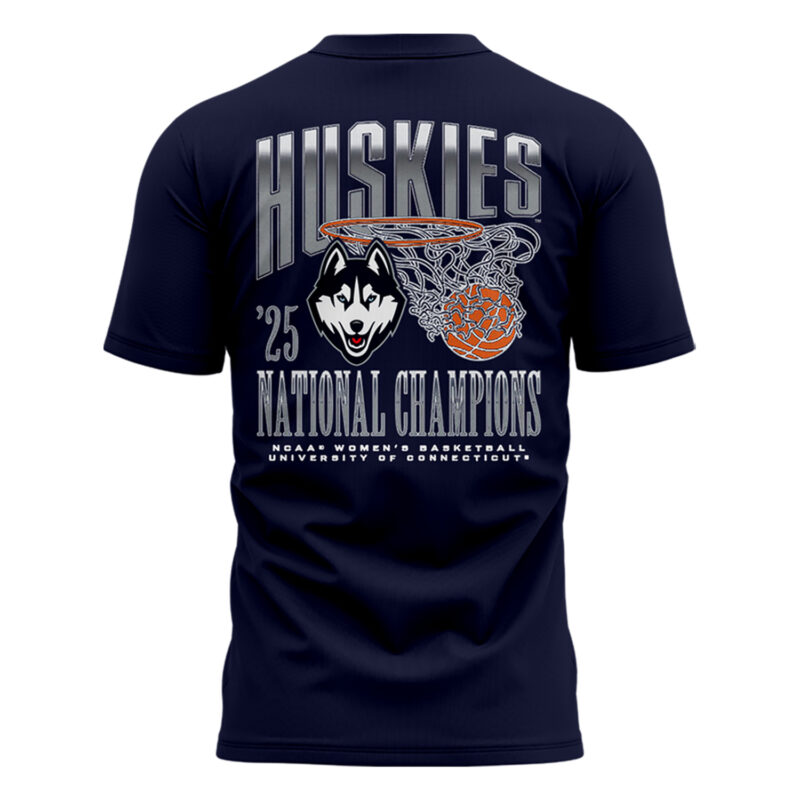 NCAA Women's Basketball National Champions UConn Women’s Basketball Tshirt 2 - Image 3