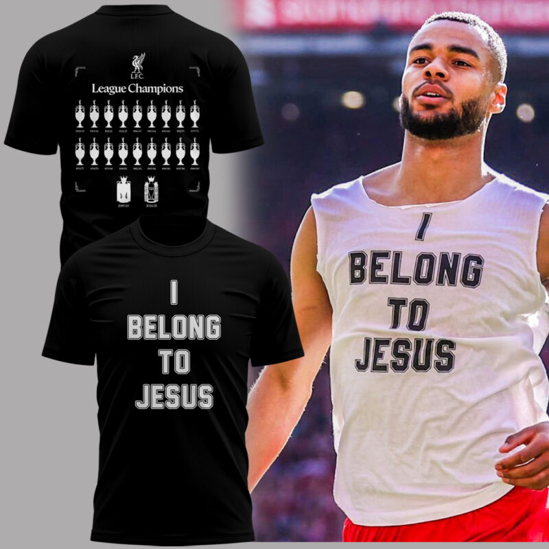 Limited Edition Cody Gakpo “I Belong To Jesus” Black Tshirt