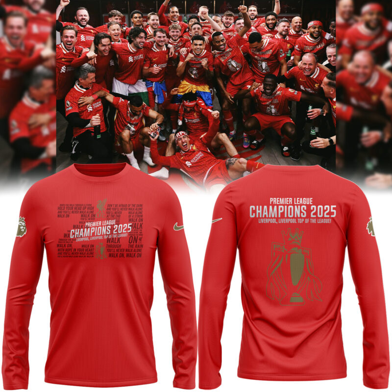 Special Edition LFC EPL Champions 24/25 Long Sleeve Shirt