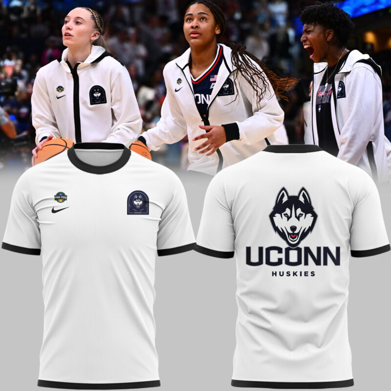 Limited Edition White Uniform UConn Women’s Basketball Tshirt