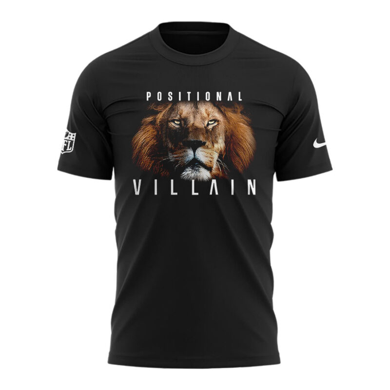 Special New Detroit Lions Black Tshirt - Image 2