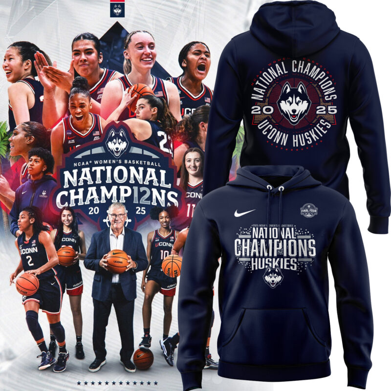 NCAA Women's Basketball National Champions UConn Women’s Basketball Hoodie