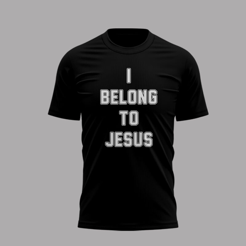 Limited Edition Cody Gakpo “I Belong To Jesus” Black Tshirt - Image 2