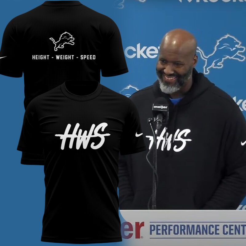 Detroit Lions HWS Tshirt 2025 I