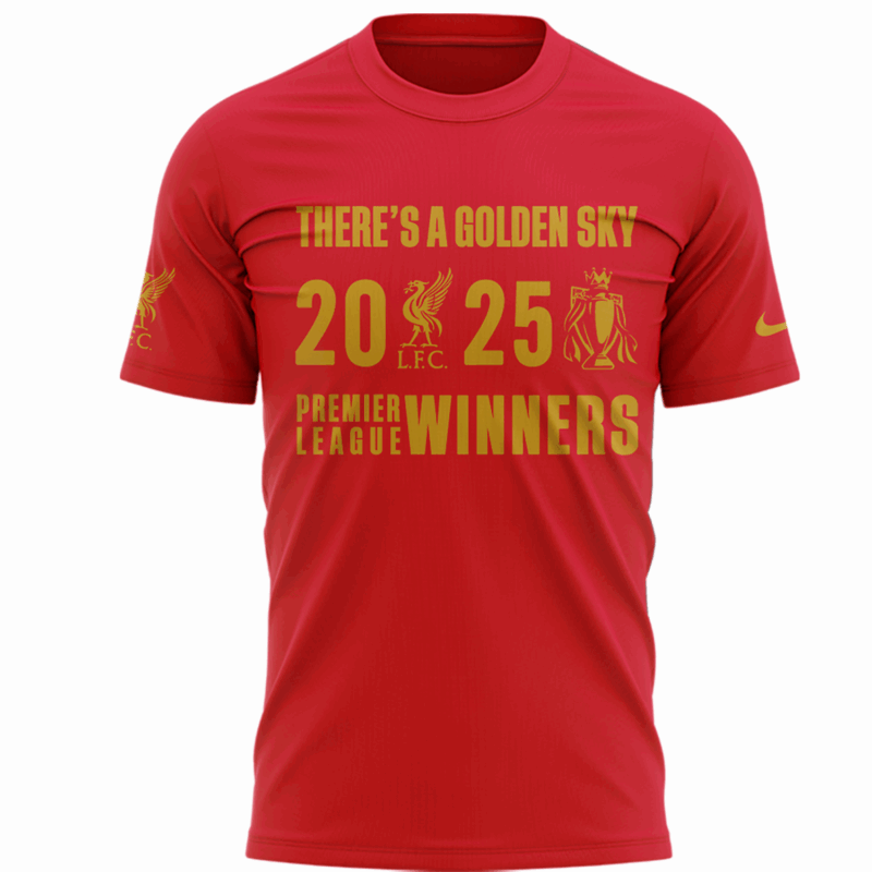 Liverpool F.C. EPL Champions 24/25 Limited Edition Red TSHIRT - Image 2