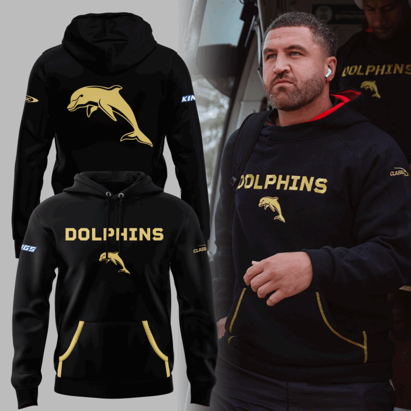 Dolphins (NRL)  Limited edition 2025  Hoodie