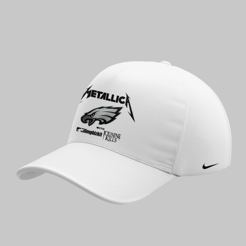 Limited Edition M72 World Tour x Philadelphia Eagles White Hoodie 2025 - Image 4