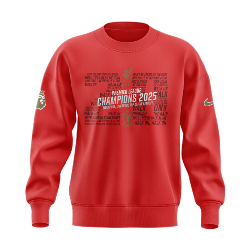 Special Edition LFC EPL Champions 24/25 Sweatshirt - Image 2