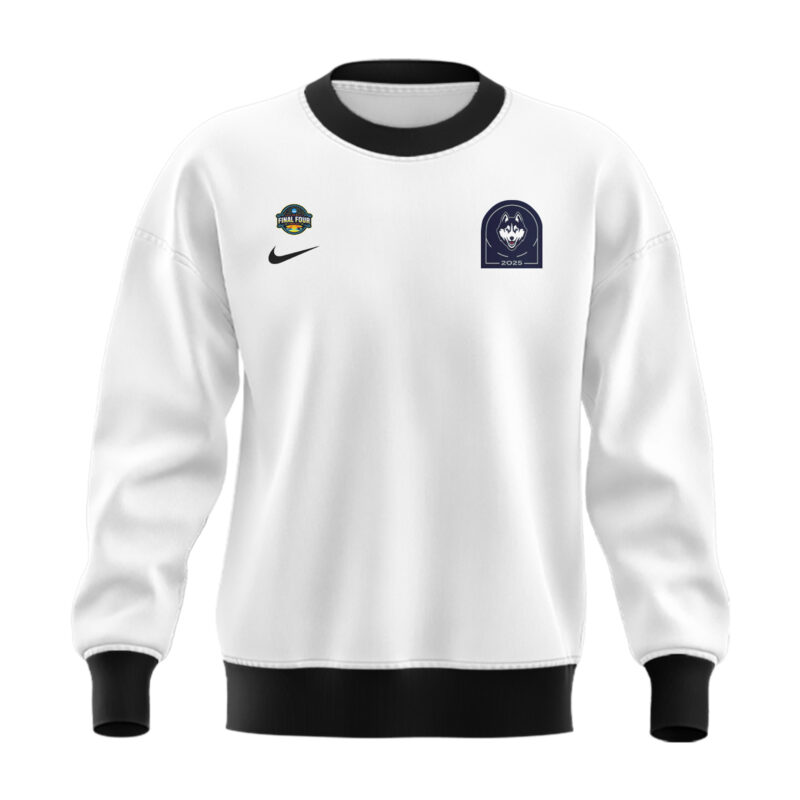 Limited Edition White Uniform UConn Women’s Basketball Sweatshirt 2 - Image 2