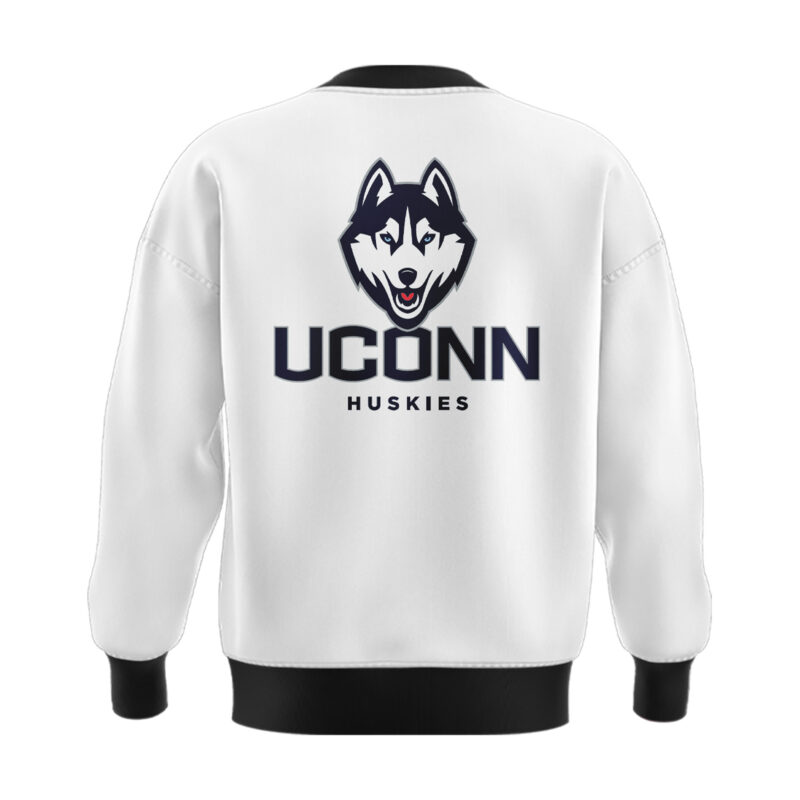 Limited Edition White Uniform UConn Women’s Basketball Sweatshirt - Image 3