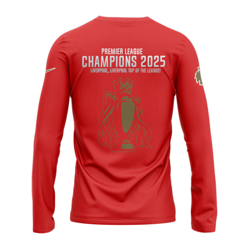 Special Edition LFC EPL Champions 24/25 Long Sleeve Shirt - Image 3
