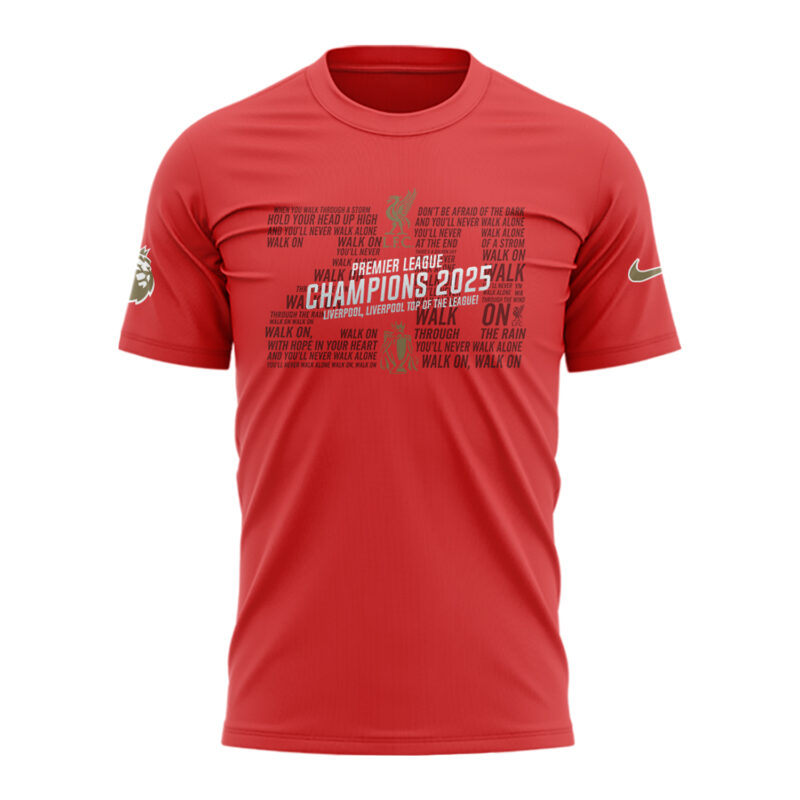 Special Edition LFC EPL Champions 24/25 Tshirt - Image 2