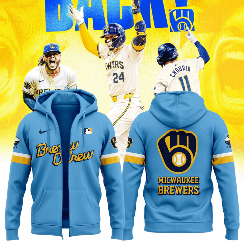 Special New Blue City Connect Zip Hoodie