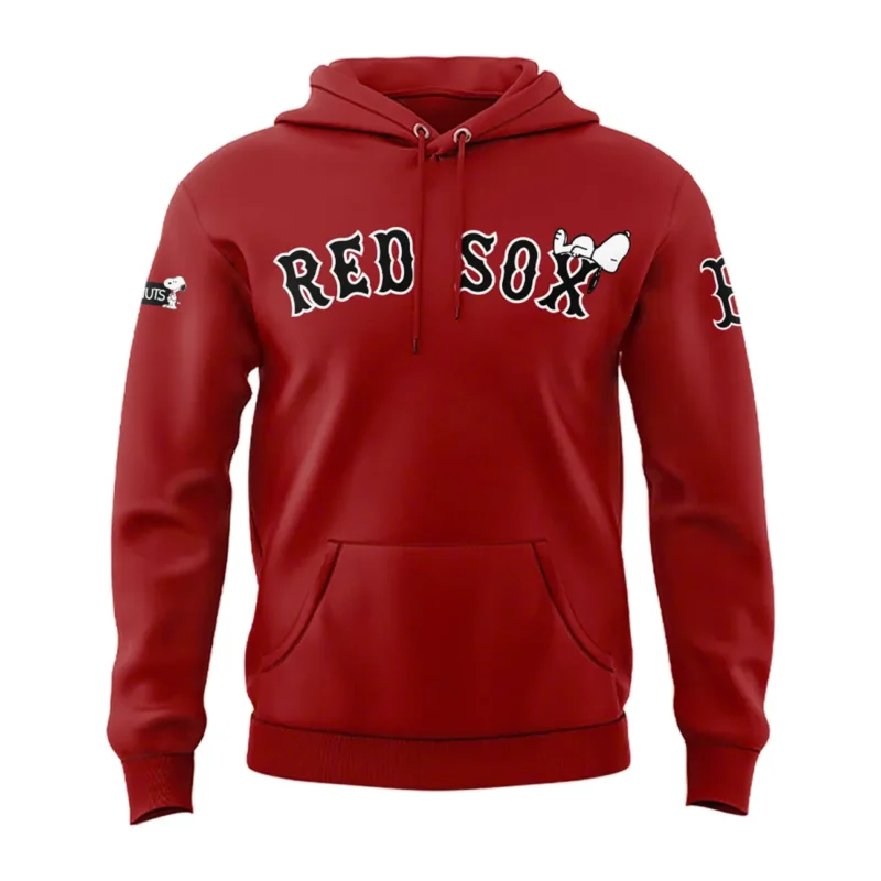 Red Sox x Peanuts Snoopy Hoodie Limited Edition - Image 2