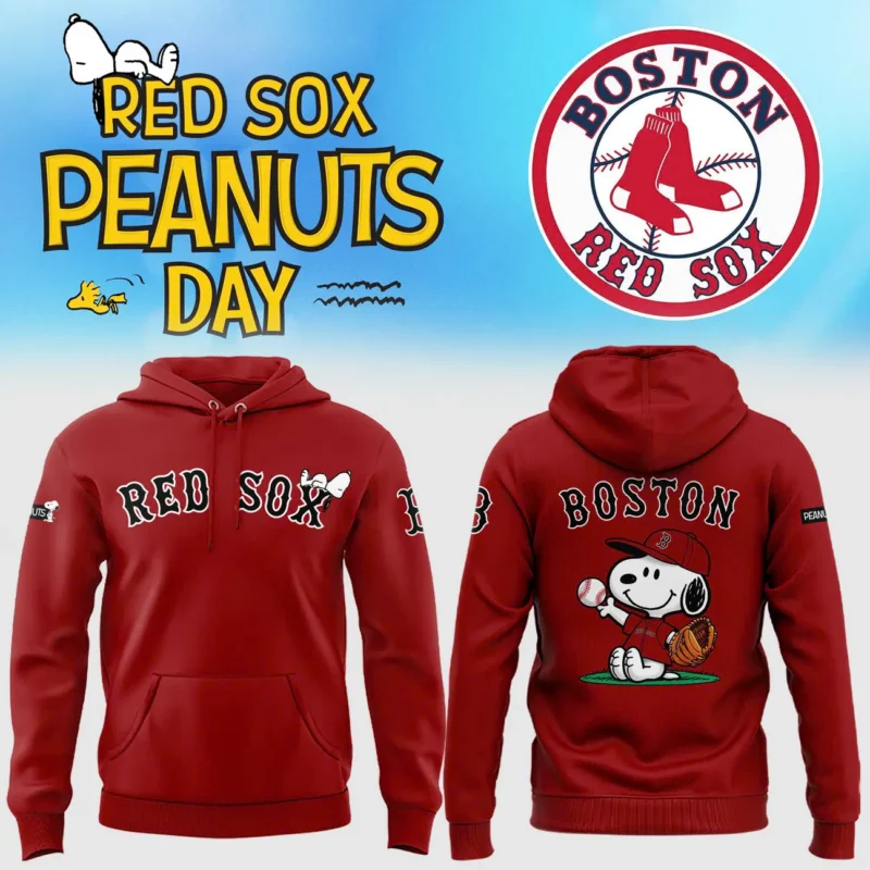 Red Sox x Peanuts Snoopy Hoodie Limited Edition