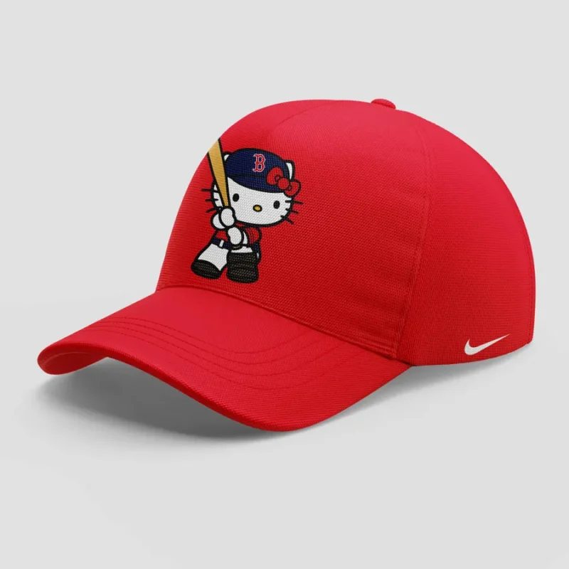Red Sox x HK Limited Edition Red Hoodie - Image 5