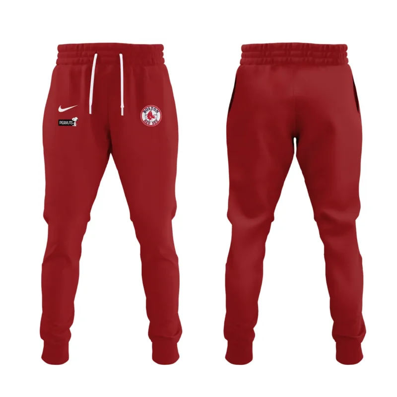 Red Sox x Peanuts Snoopy Hoodie Limited Edition - Image 6