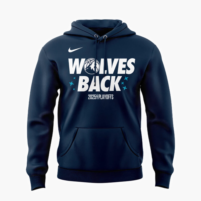 Special 2025 Playoffs Minnesota Timberwolves Hoodie - Image 2