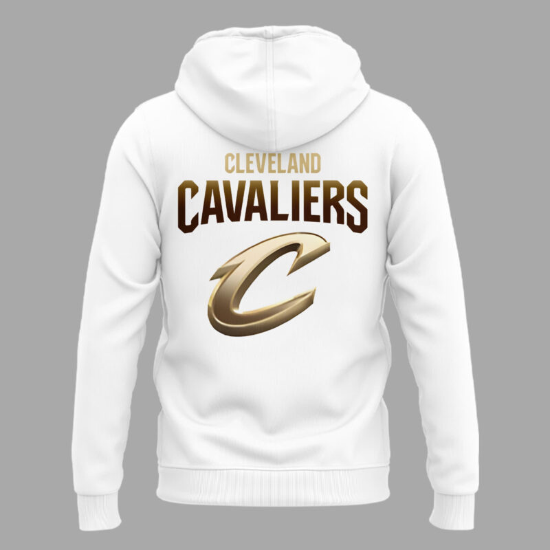 Special Edition Cleveland Cavaliers White Hoodie - Image 3
