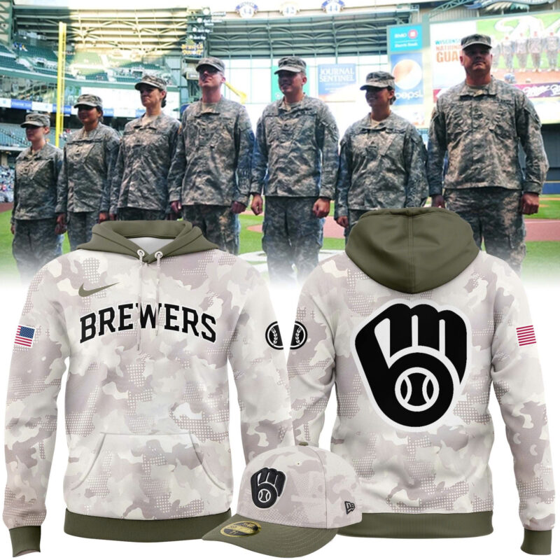 Special New Beige/Olive 2025 Armed Forces Day MB Hoodie