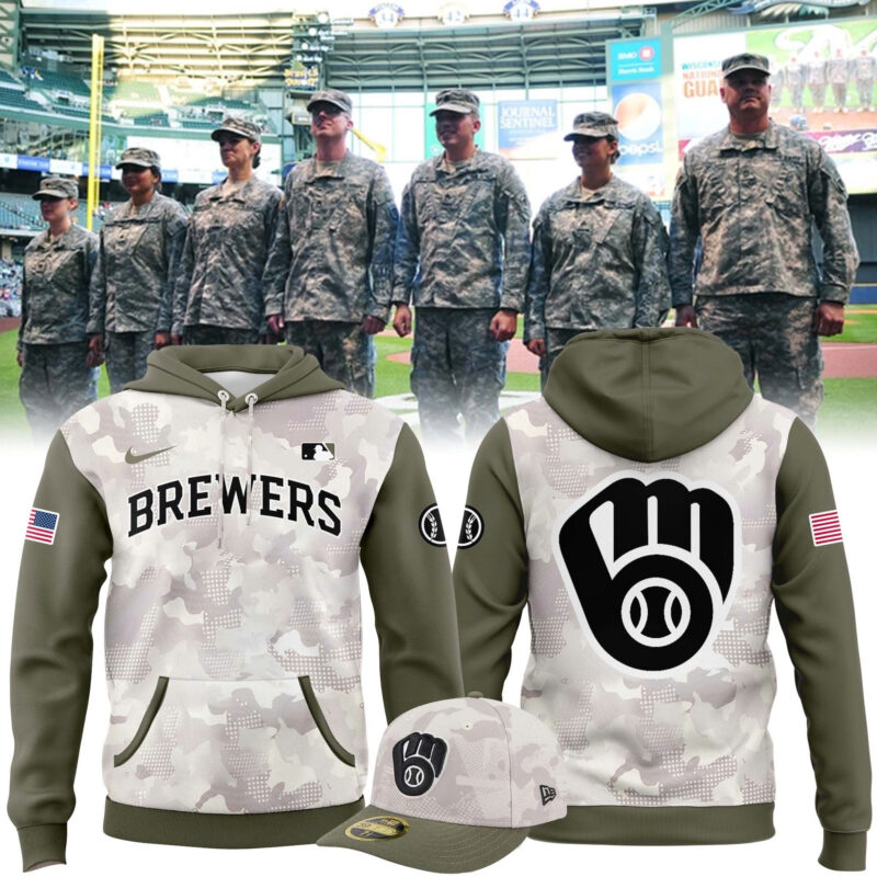Special New Beige/Olive 2025 Armed Forces Day MB Hoodie