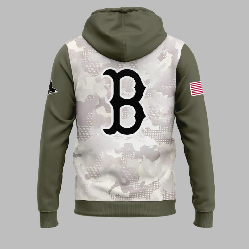 Special New Beige/Olive 2025 Armed Forces Day BRS Hoodie - Image 3